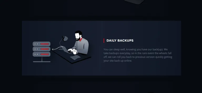 Wordify’s Daily Backups