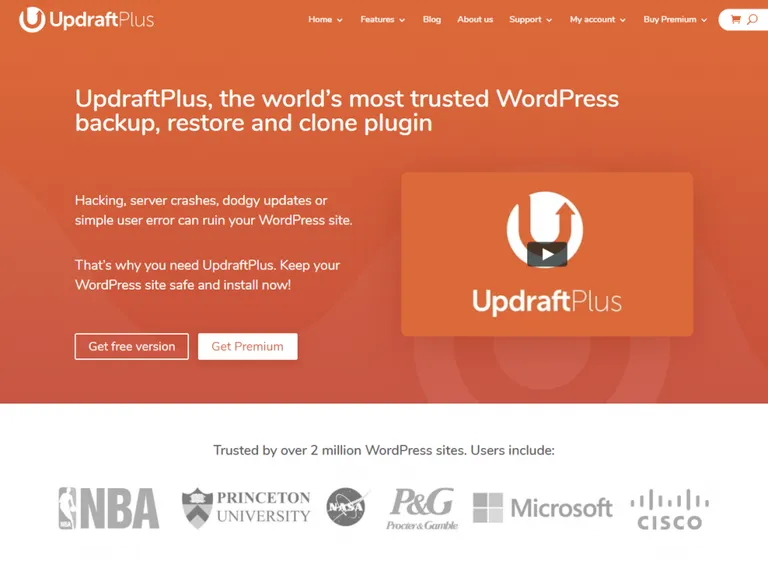 UpdraftPlus Home Page