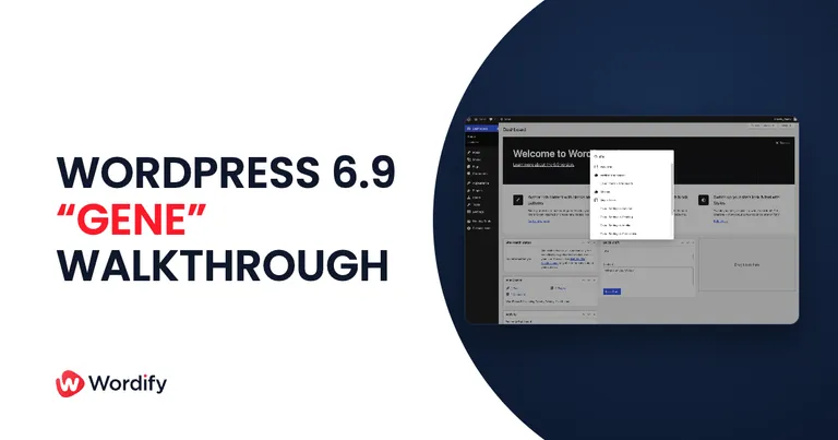WordPress 6.9 Gene Walkthrough